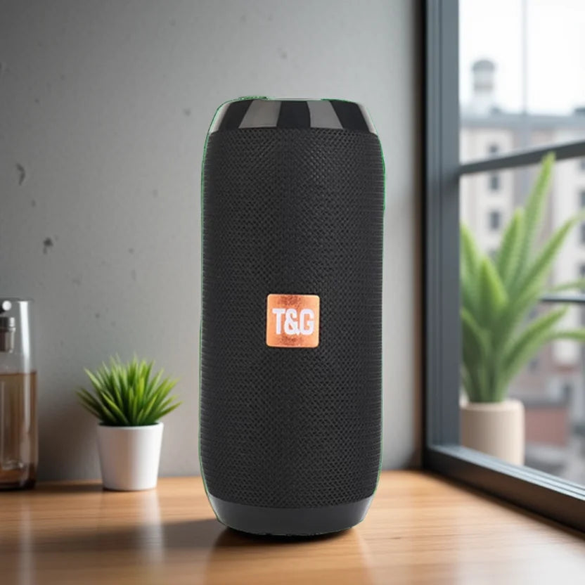 Portable Bluetooth Speaker – Waterproof Mini Speaker with FM Radio