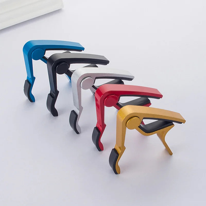 Universal Quick-Change Guitar Capo – Aluminum Alloy Trigger Capo