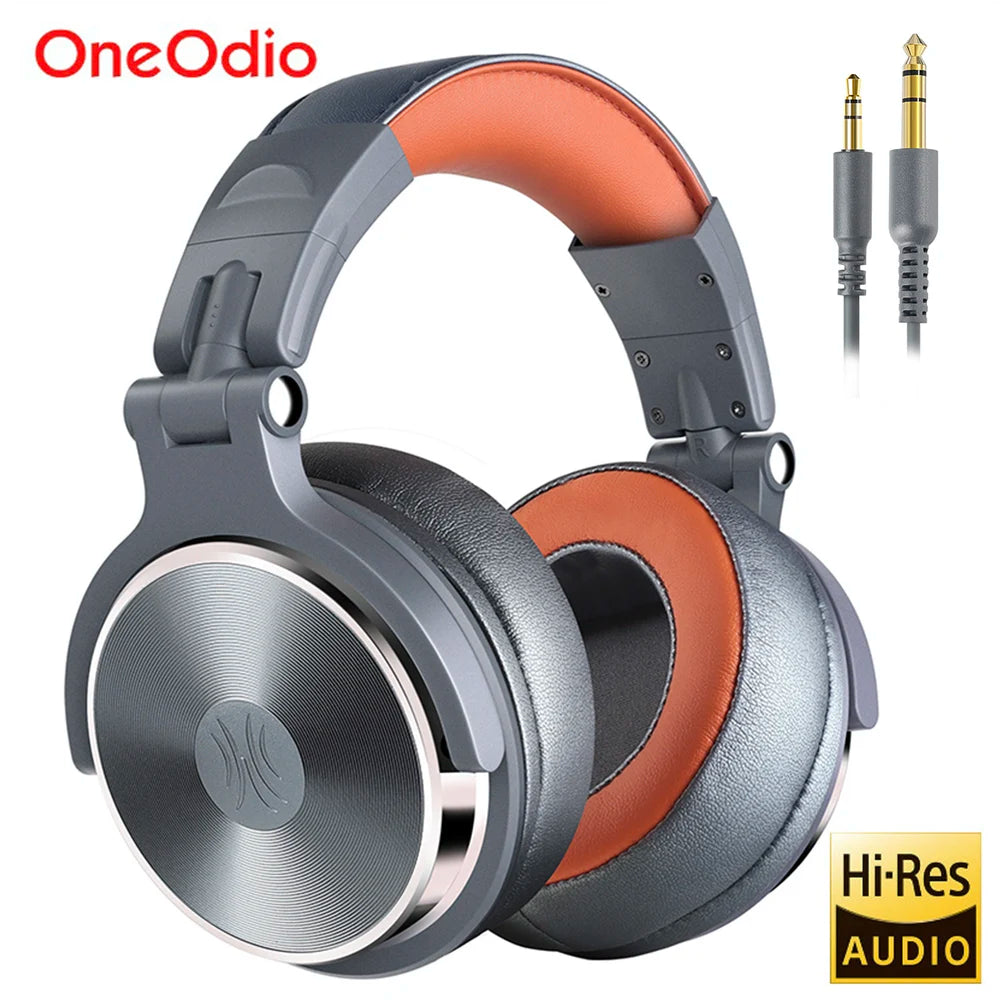DJ Studio Headphones – Over-Ear Wired Headset with Noise Isolation
