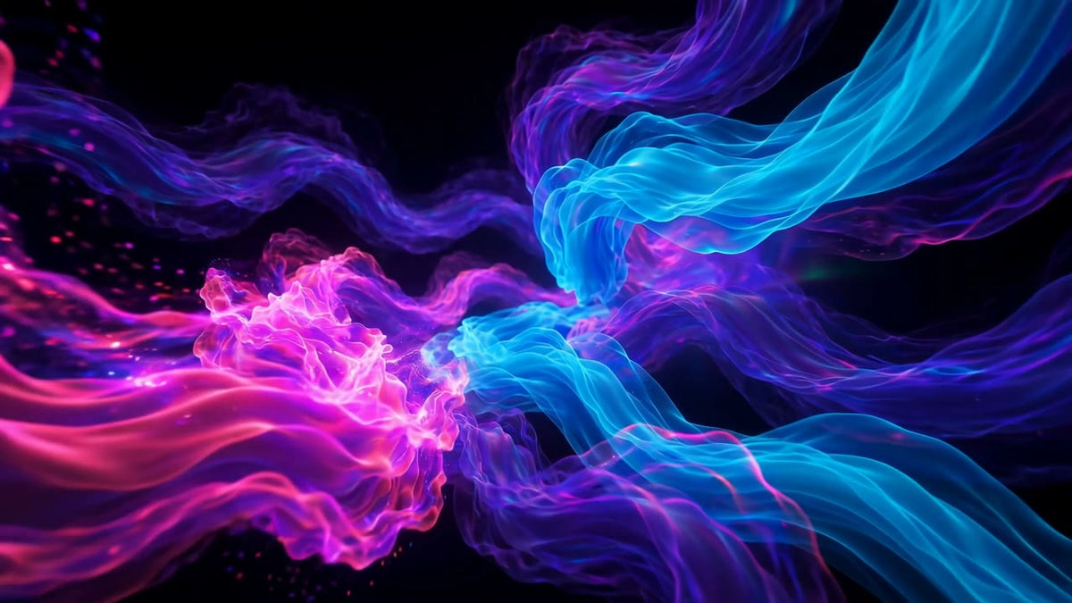 Animated Neon Backdrops — Aurora Pack (10 Loops)