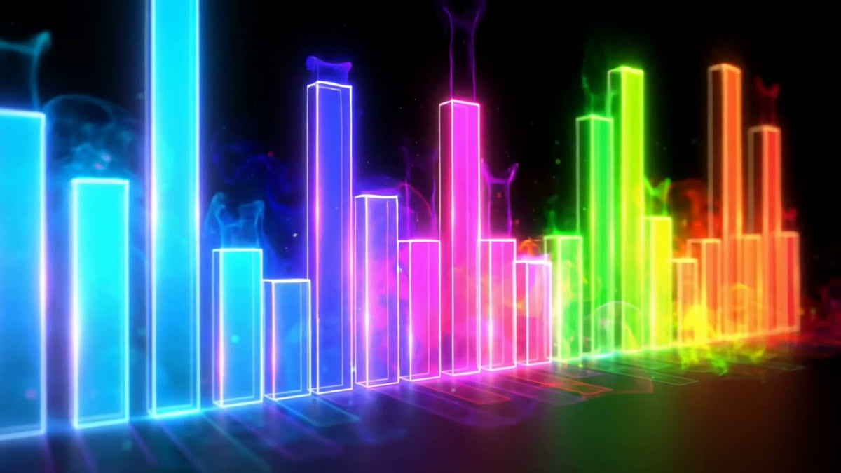 Animated Neon Backdrops — Equalizer Pack (10 Loops)